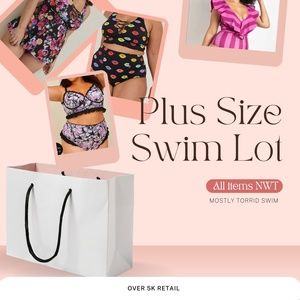Women's Plus Size Swim Clothing Lot, NWT, >5K Retail